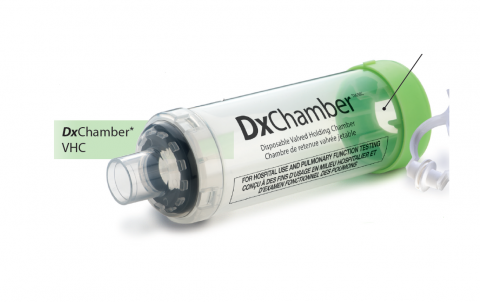 Single Patient Use Valved Holding Chamber